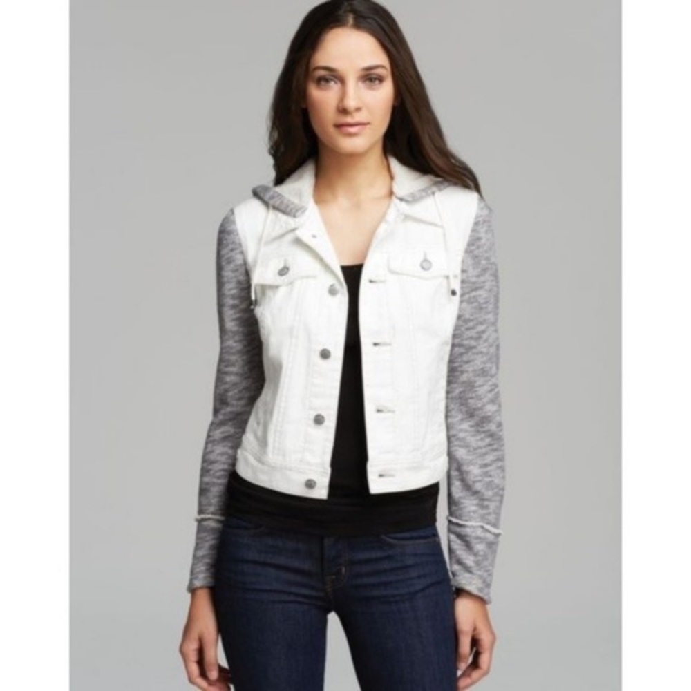 Free People Rugged Ripped Denim Jacket - Picture 7 of 12